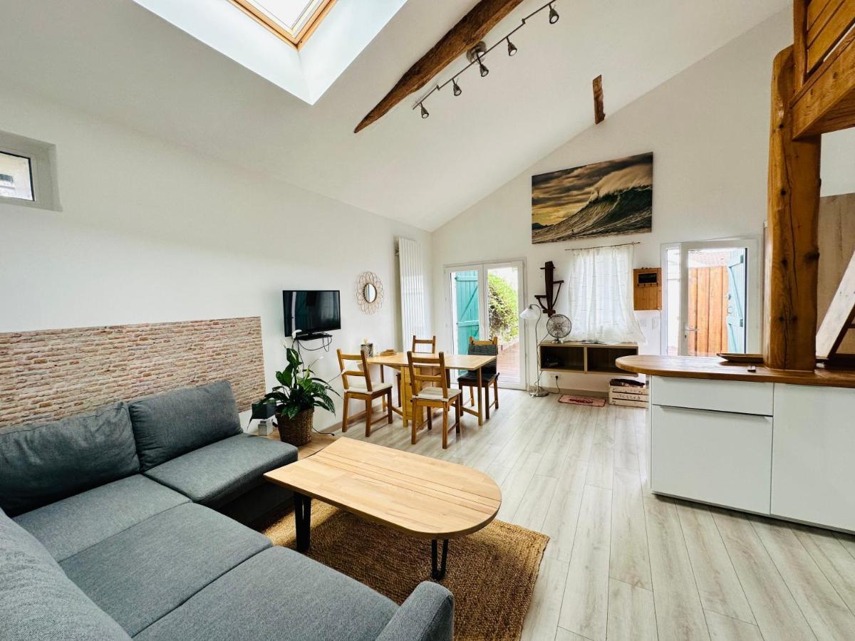 Sunny - Charmant Duplex Avec Terrasse Privative Tosse Eksteriør billede